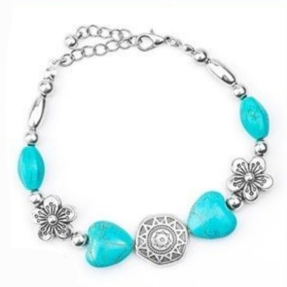 Jewelry - Bohemia style Flower/Beaded Bracelet